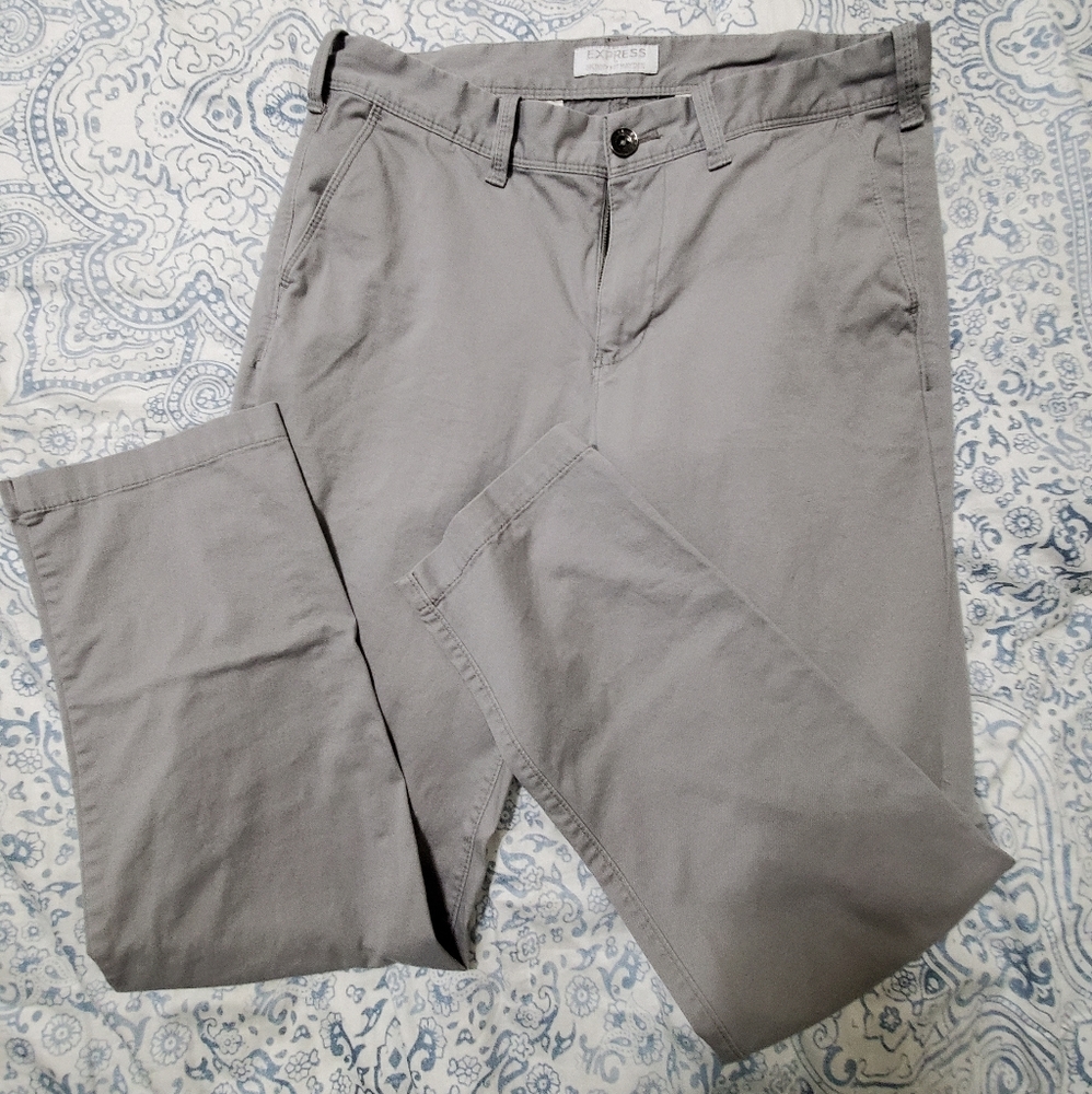 Grey Express Casual Skinny Pants